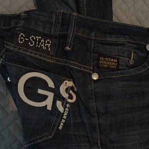 G-star Midge straight blue size 28